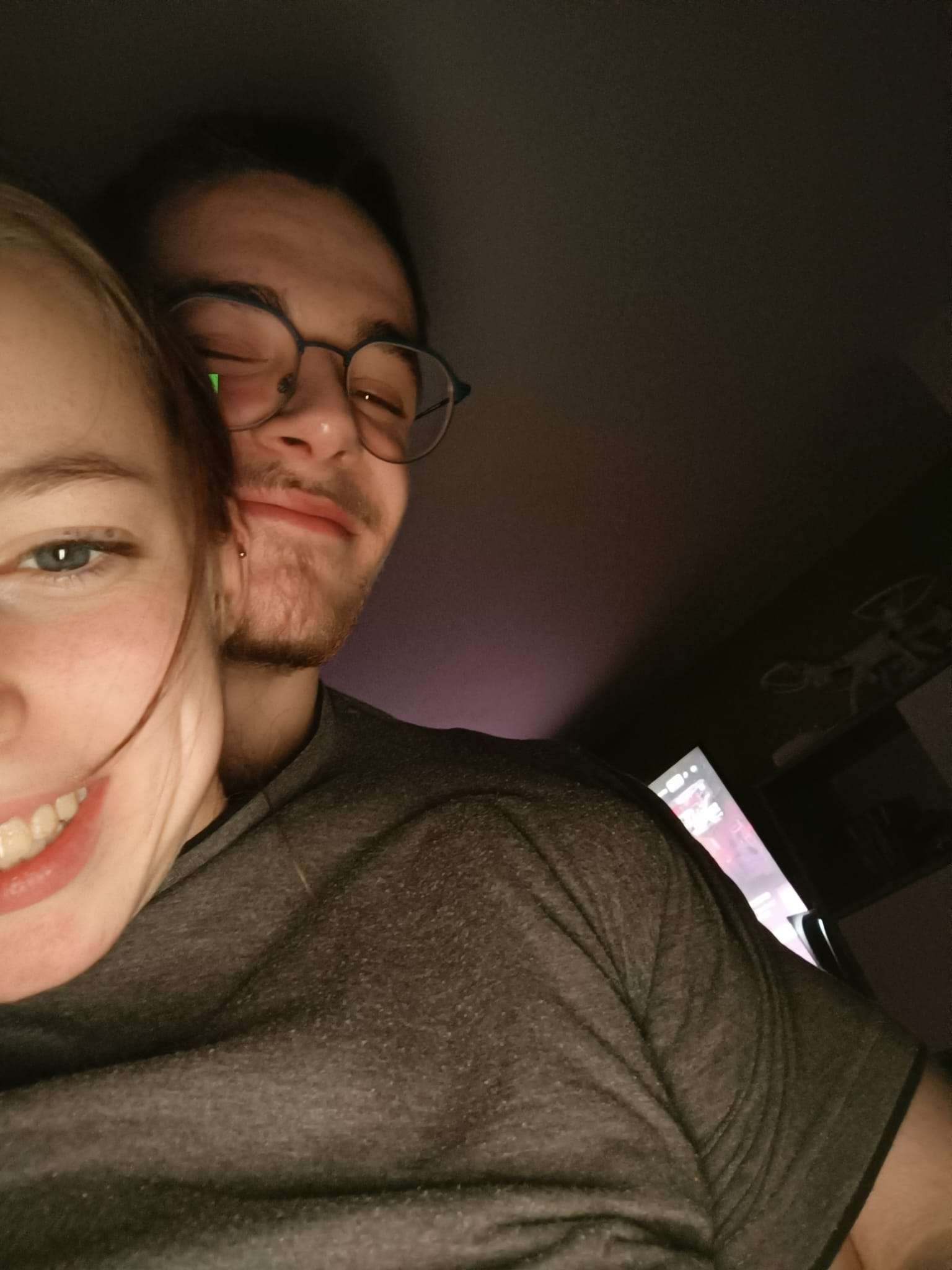 Foto von uns zusammen